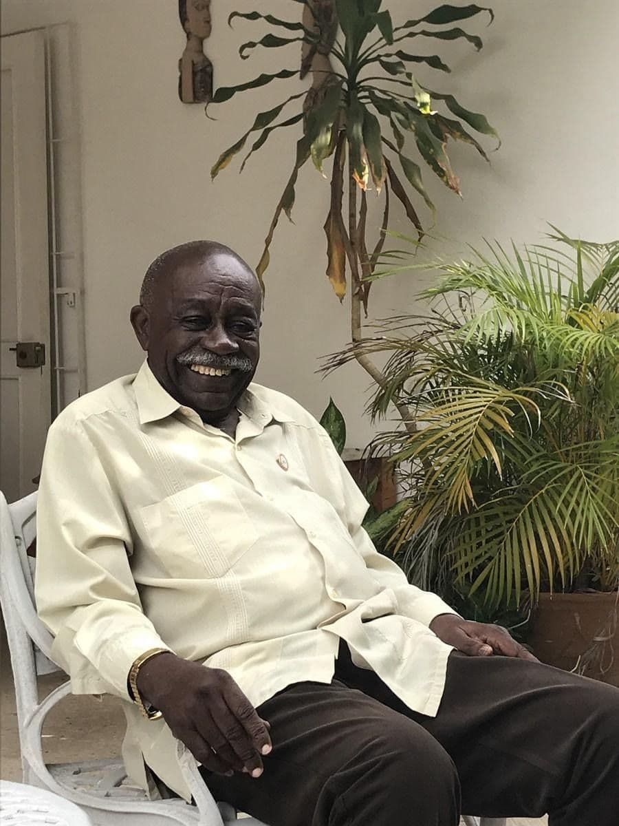 Figure 1. Victor Dreke, Havana, December 2019.