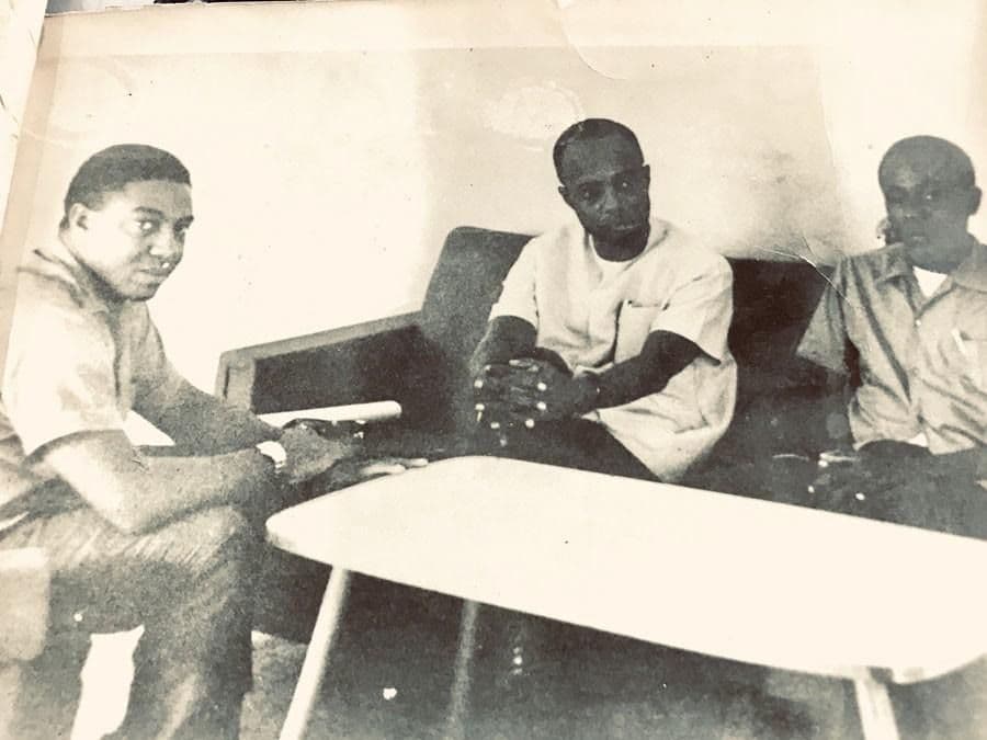 Figure 5. Another Cuban, Amilcar Cabral, leader of revolutionary anti-colonial movement in Guinea Bissau and Victor Dreke.