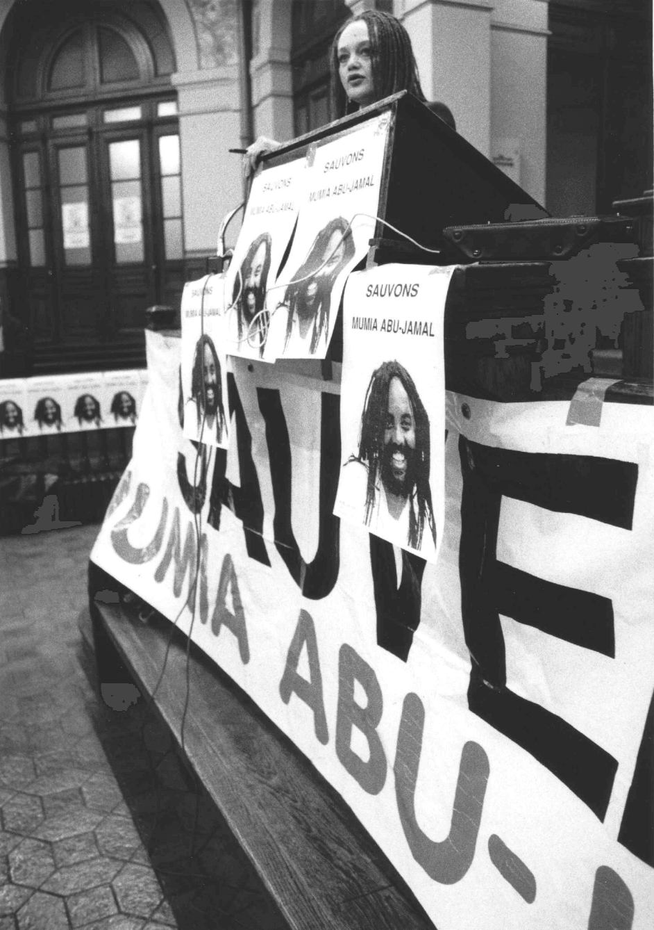 Kathleen Cleaver, Paris, November 1995. Copyright © St. Clair Bourne