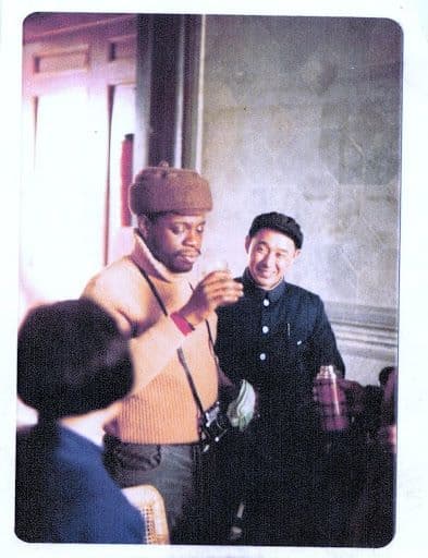 Mutulu Shakur visiting People’s Republic of China in 1976. Photo from personal collection of Dr. Mutulu Shakur.