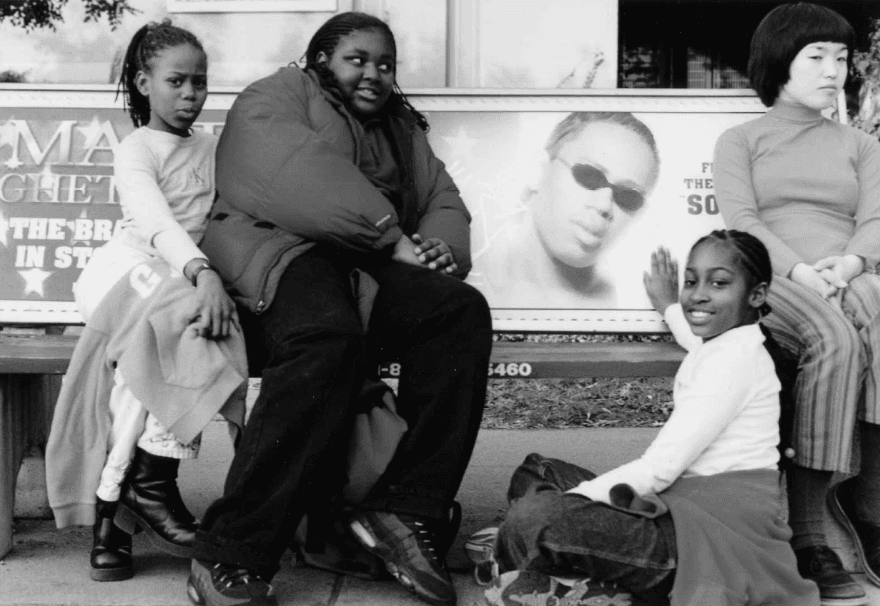 The Girls and Master P. Photo by Robyn Twomey