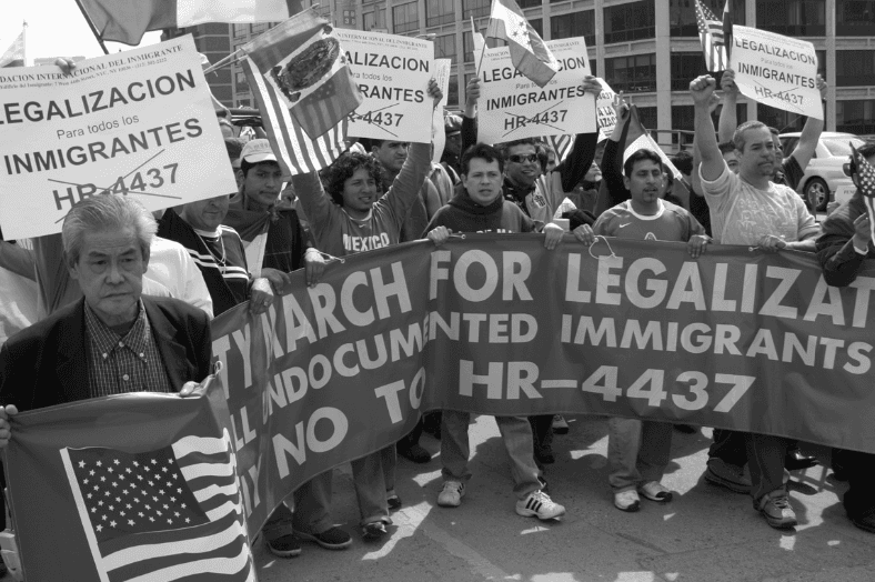 ‘‘N.Y. Immigrants Rally’’ April 2006 © Cristian Pe ̃na