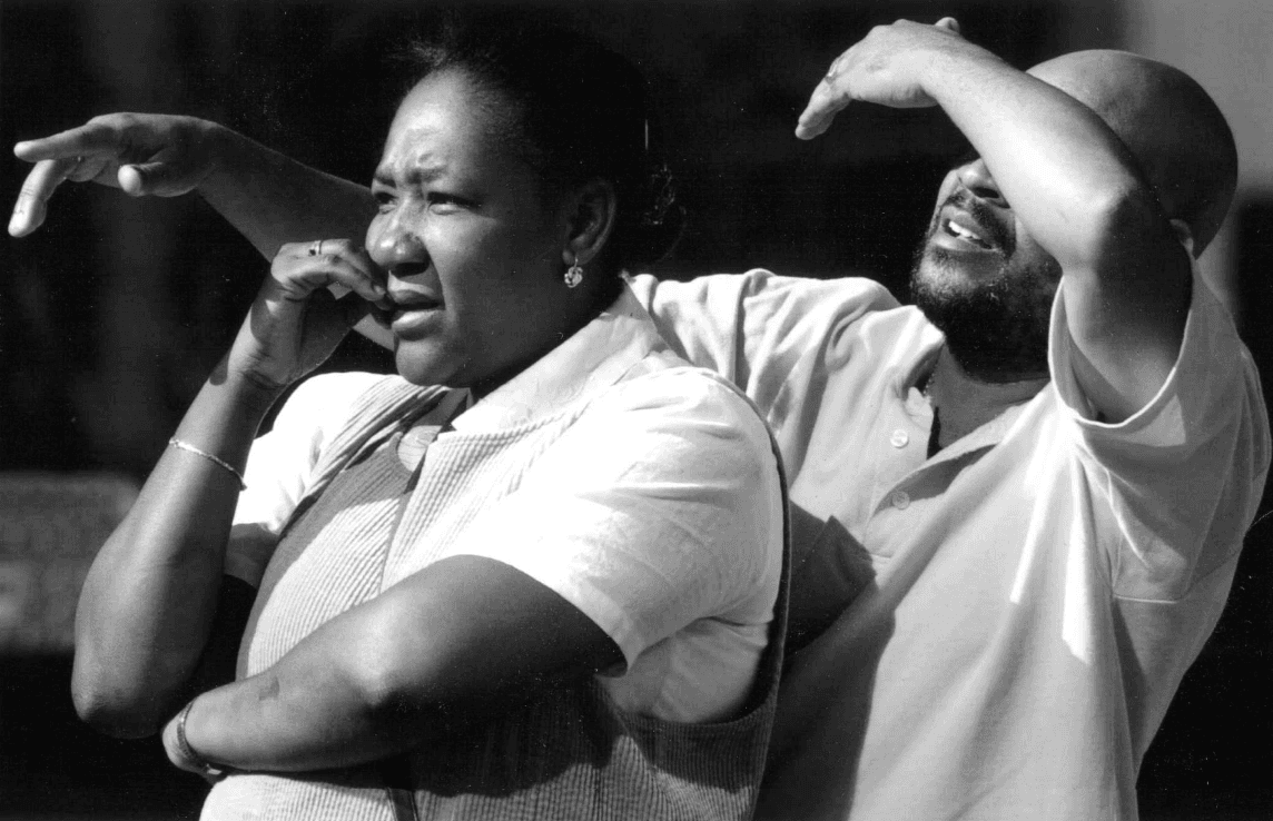 Looking Toward Disaster, September 12, 2001. AP Photo/Mike Derer